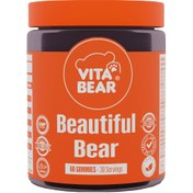 Resim VİTA BEAR Beatiful Bear (Cilt Vitamini) 60 Gummies 