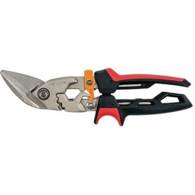 Resim Fiskars 1027211 Powergear Metal Levha Makası -Offset Sol Kesim 