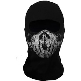 Resim Kafatası Balaklava - Call Of Duty Hayranları İçin Moto Maskesi - Renk: B-f0 Diğer 