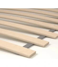 Resim IKEA Luroy Çocuk Karyola Latası Huş 70 x 160 cm 