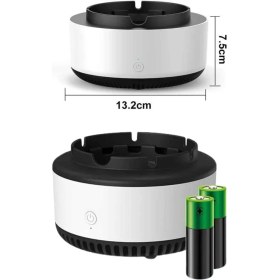 Resim MCM Group Elektronik Akıllı Küllük Hava Temizleyici Kokusuz Kül Tablası Anti-Duman 