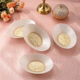 Resim Emsan Golden 4 Parça Cam Gondol 21 cm 