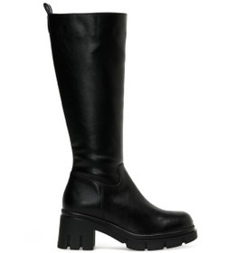 Resim Nine West Esrın 2pr Siyah Kadın Topuklu Çizme 