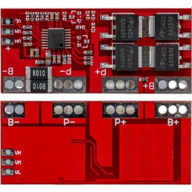 Resim 4s 30a Bms Devresi Lityum Batarya Şarj Modülü 50x22x3.5mm 4989 