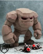 Resim AVENZO DELUXE 3D Baskı Taş Golem Figür – Koleksiyonluk Dekoratif Ürün (10 cm) 