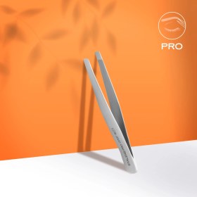 Resim Staleks Expert 10 Type 1 Geniş Düz Kenarlı Kaş Cımbızı Profesyonel Kullanım İçin 