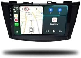 Resim MarTechno Android Carplay Multimedya 2011-2016 4GB RAM 4GB RAM 32GB Hafıza Suzuki Swift ile uyumlu 