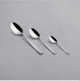 Resim Nehir Deniz Saten 12 Kişilik 72 Parça Kutulu Çatal Kaşık Bıçak Takımı 