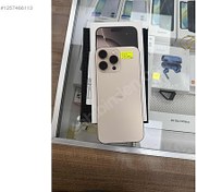 Resim Apple iPhone 16 Pro Max İkinci El TR | 512 GB | Çöl Titanyum İkinci El İP 16 pro max EYLUL 16'da pil 100 RENK ÇÖL