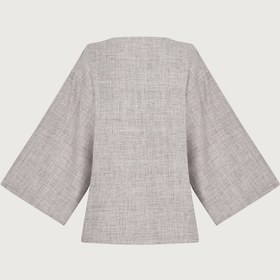 Resim Solea Kimono Ceket - 34 / Taş 