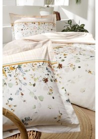 Resim Özdilek Marigold Krem Çift Kişilik %100 Pamuk Nevresim Takımı Krem 