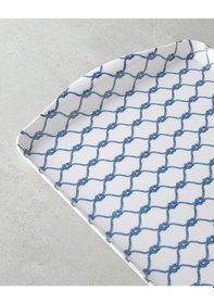 Resim English Home Coaspiral Melamin Tepsi 24x39 Cm Lacivert 