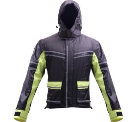 Resim Gp Kompozit YGM02 Motosiklet Alt Üst Takım Yağmurluk Siyah XL 