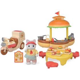 Resim Sylvanian Families Hamburger Standı 5757 