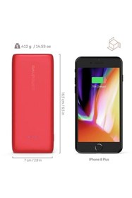 Resim RavPower 22000mah Powerbank 5.8a Output 3-port Ismart 2.0 Usb Rp-pb052 Kırmızı 