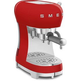 Resim Smeg Kırmızı Espresso Kahve Makinesi Ecf02rdeu - Kırmızı 