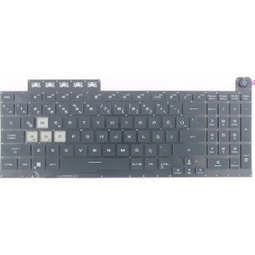 Resim Asus Uyumlu Tuf Gaming F15 Fx506hc Fx506he, Fx506hm, Fx506lh Klavye Rgb 