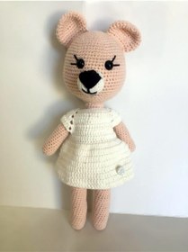 Resim TülaysHandCraft Amigurumi Ayıcık Sağlıklı Oyuncak El Örgüsü 