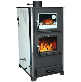 Resim Yakar 301/a Eşanjörlü 25kw Fırınlı Kat Kalorifer Sobası 