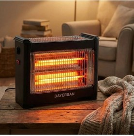 Resim Diğer Şömine Tipi Isıtıcı Soba 1800w Renkli 