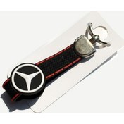 Resim Silikon Anahtarlık Elastik Mercedes 