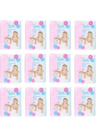 Resim İpek Maxi 60 Adet Bebek Temizleme Pamuğu 12 Li Paket 