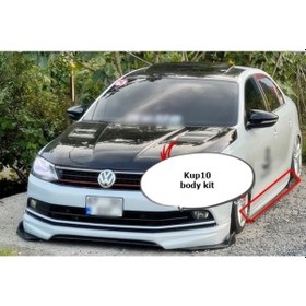 Resim Vw Jetta Mk6 Aero Yan Marşpiyel Takımı - Plastik 