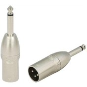 Resim Rx-J383 6.3Mm Mono Erkek - Xlr 3Pin Erkek Çevirici - Roxtone 