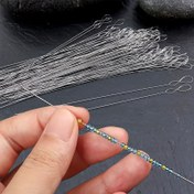 Resim 7 Parça Boncuk İğnesi Seti - Çeşitli Boyutlarda DIY Takı Yapım Araçları, El İşleri ve Boncuk Takı Yapımı İçin Uygun 