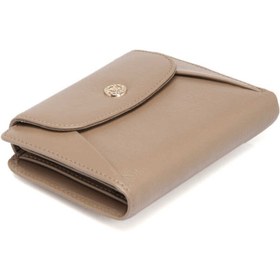 Resim Bej Deri Kadın Cüzdan - S1CB00005714-B56 