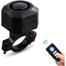 Resim Bisiklet Titreşim Alarmı Motosiklet Alarmı Elektrikli Araç Uzaktan Titreşim Alarmı Siyah 