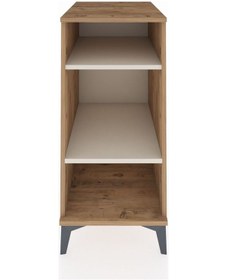 Resim Kronos Komodin 2 Raflı 44x59x96 Çam-aytaşı Atlas Çam 