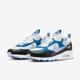 Resim Nike Air Max 90 Futura 'black Royal' Fj4798-100 Kadın Günlük Spor Ayakkabı Açık Mavi 