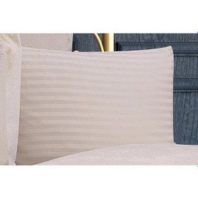 Resim Tiara Bambu Jakar Kumaş Krem Ikili Oksford 60x80cm Yastık Kılıfı - 1355 Çok Renkli 