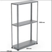 Resim Uzman Grup Raf Sistemleri Uzman Grup Raf Çelik Raf-3 Blok 5 Raflı 2metre 31X60 Çelik Raf-Depo Rafı 