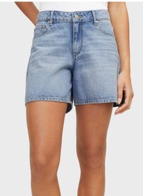 Resim Jack&jones Jxlaura Short Mw Denım Shorts Dnm Sn Kadın Denım Şort Mavi 