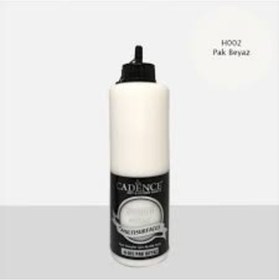 Resim Cadence Pak Beyaz Hybrid Multisurface Akrilik Boya 500 Ml H-002 