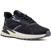 Resim MP Günlük Rahat Bağcıklı Yürüyüş Ayakkabısı Erkek Sneaker Siyah/Beyaz 