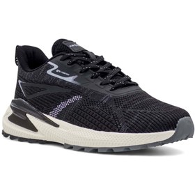 Resim MP Günlük Rahat Bağcıklı Yürüyüş Ayakkabısı Erkek Sneaker Siyah/Beyaz 