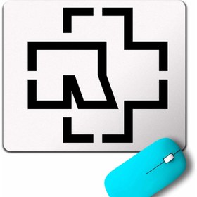 Resim Kendim Seçtim Rammstein Till Lindemann Logo Mouse Pad 