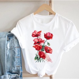 Resim GALASHOP Kısa Kollu Tee Top Fashion Tişört Model 453 