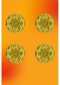 Resim Altın Saray Tavan Motif 9*9 4 Adet 