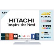 Resim HITACHI 55HK6001W 55" / 139 Ekran Uydu Alıcılı 4K Ultra HD Smart DLED TV 