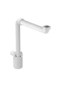 Resim Geberit 151.116.11.1 Lavabo Sifonu Yer Tasarrufu 1/4 D32 Beyaz 