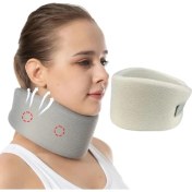 Resim Mena Rise Rotantix Medikal Sünger Boyunluk,boyun Fıtığı Boyun Destek Boyun Düzleşmesi Korse (Small) 