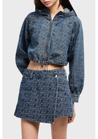 Resim Armani Exchange Bayan Short Xw000555 Af12844 Fb055 Lacivert Lacivert 