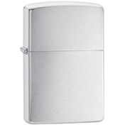 Resim Zippo Metalik Gri Çakmak Benzinli Çakmak 