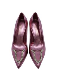 Resim Poletto Hakiki Deri Pembe Ayakkabı Stiletto 9841 103-1179 Pembe 