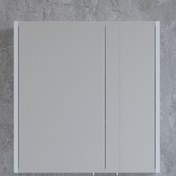 Resim Bonitobagno Coste Aynalı 65 cm Banyo Dolabı Üst Modül Antrasit 