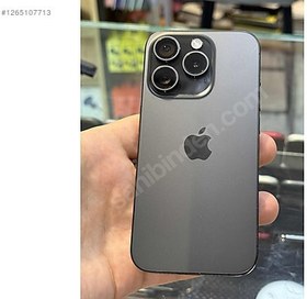 Resim Apple iPhone 15 Pro İkinci El YD | 128 GB | Siyah 